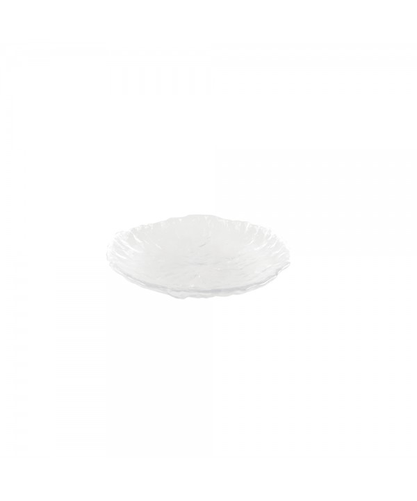 Round glass dish 15.5x15.5x2.5cm