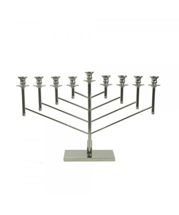 Silver menorah 83.5x15x50cm