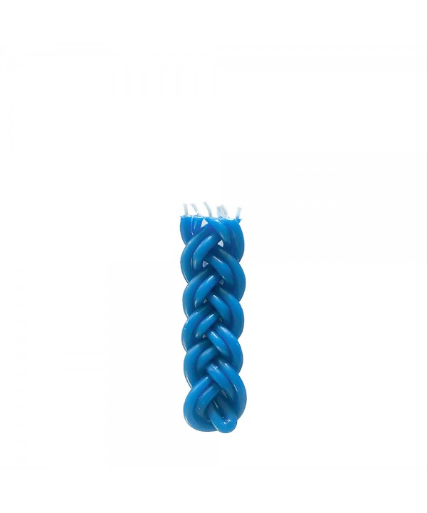 Blue Havdalah candle h.12cm