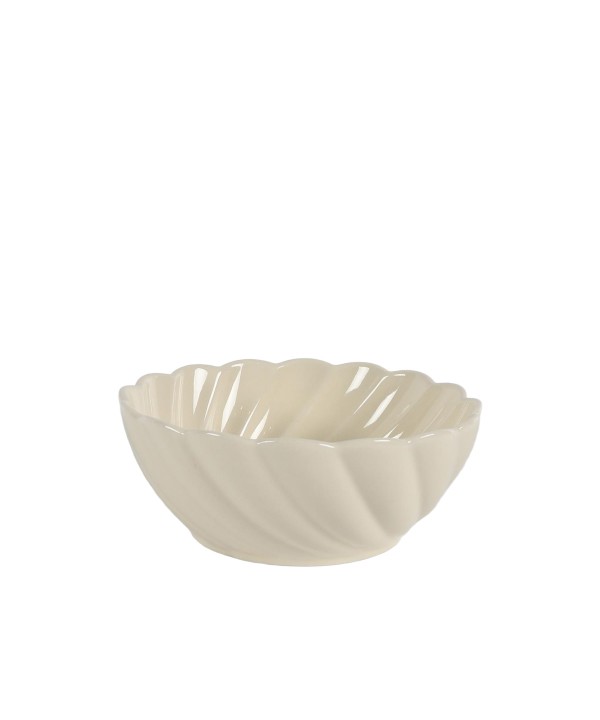 Cloud dish ecru 15x15x6cm