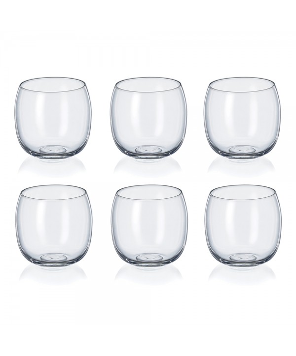 Low water glasses 485ml Uni Boule - set of 6