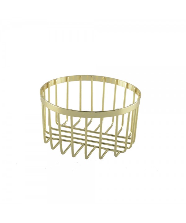 Gold bread basket