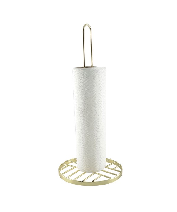 Gold paper towel holder