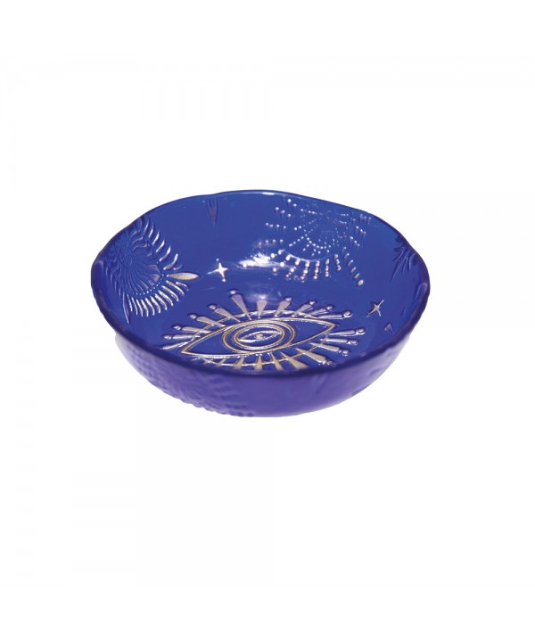 Night blue eye cup 10x10x2cm