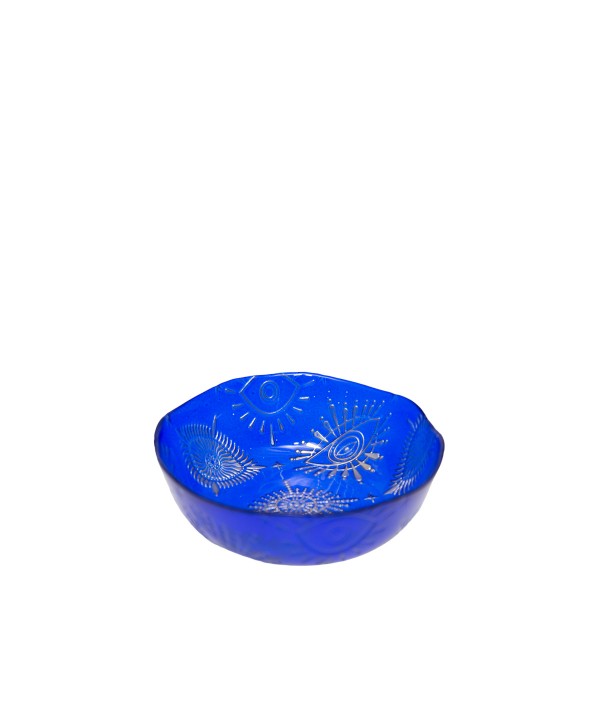 Night blue eye bowl 15x15x5cm