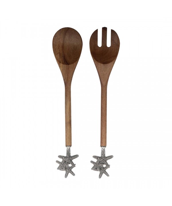 Starfish salad servers