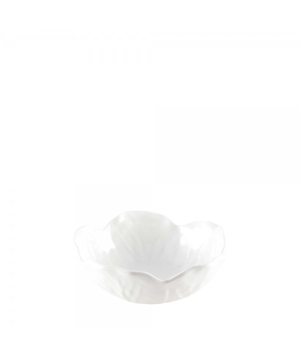 White melamine soup plate 17.5x17.5x5cm