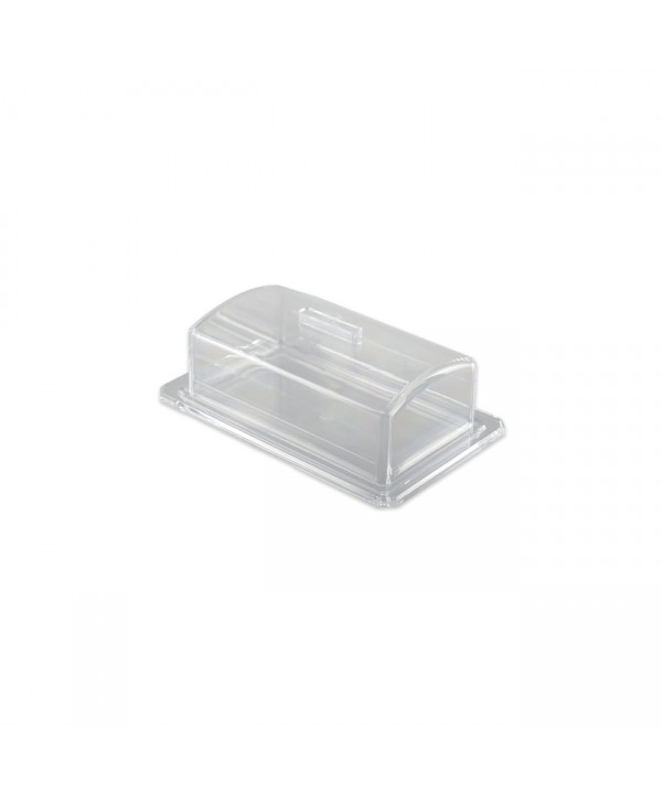 Acrylic butter dish 17x10x6.5cm
