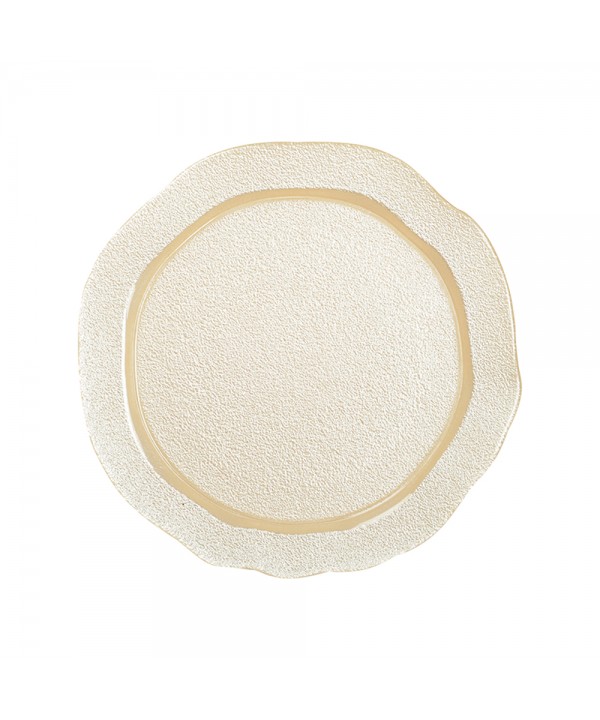 Vanilla dinner plate