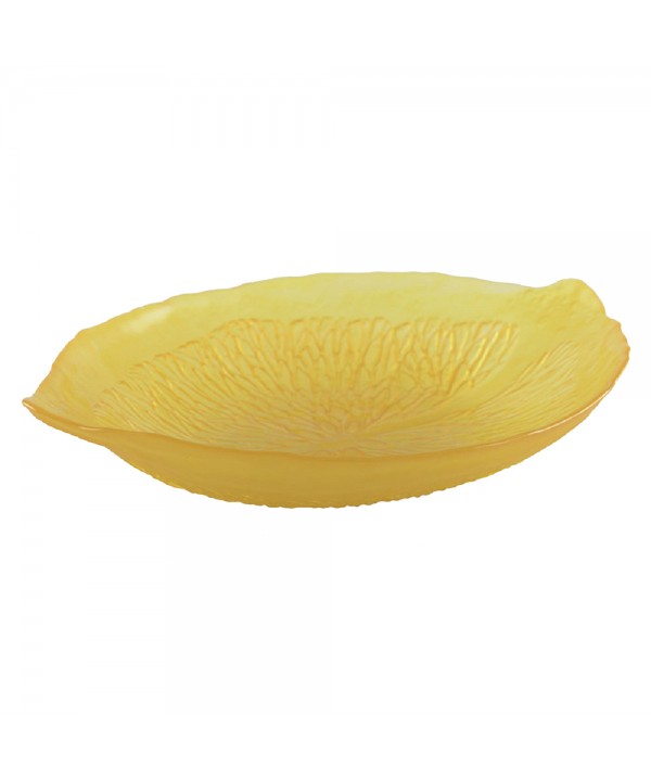 Yellow salad bowl - lemon