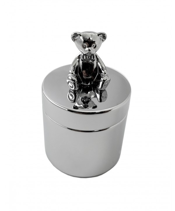 Tall bear-shaped baby tooth box