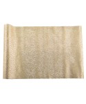 Golden table runner
