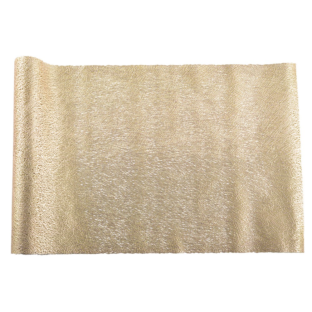 Golden table runner