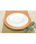 Golden table runner