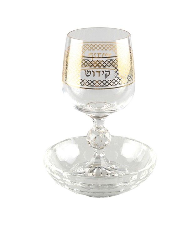 GOLD KIDDUSH GLASS