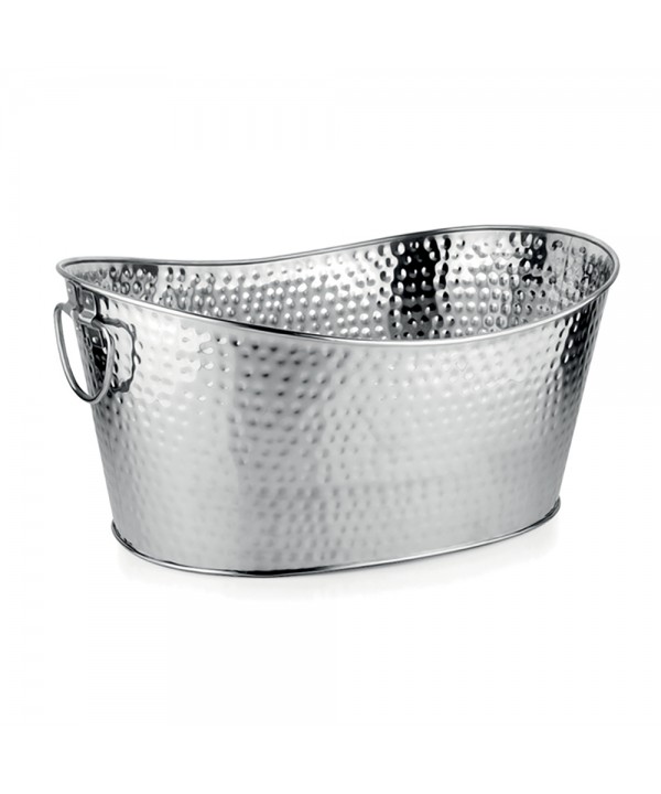 Hammered silver champagne bucket 49x35x23.5cm