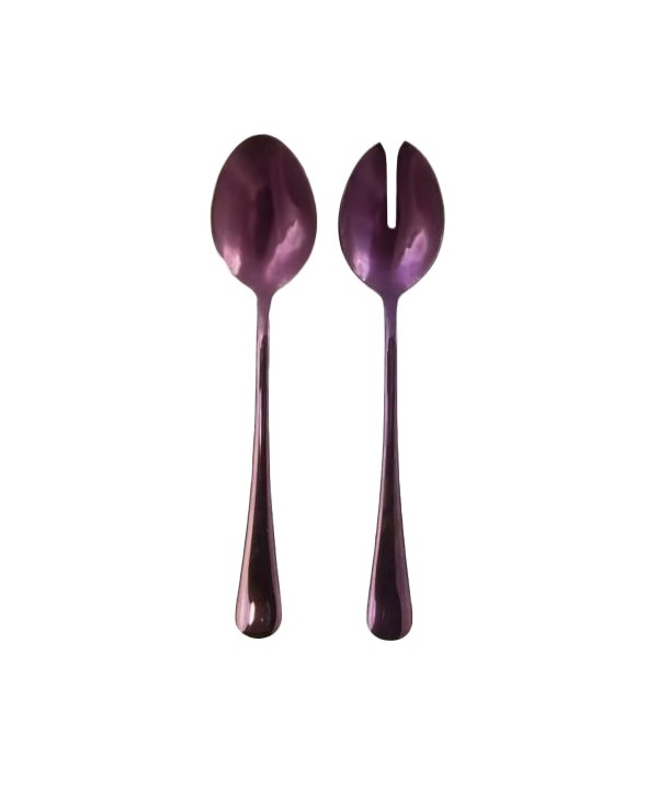 Salad servers purple