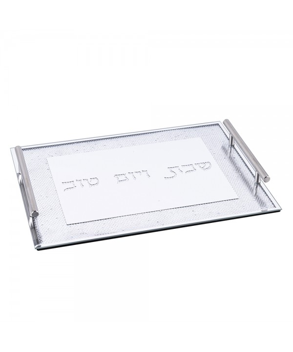 Rectangular silver tray 40x30cm