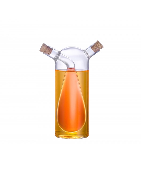 Glass oil and vinegar bottle 340ml and 90ml