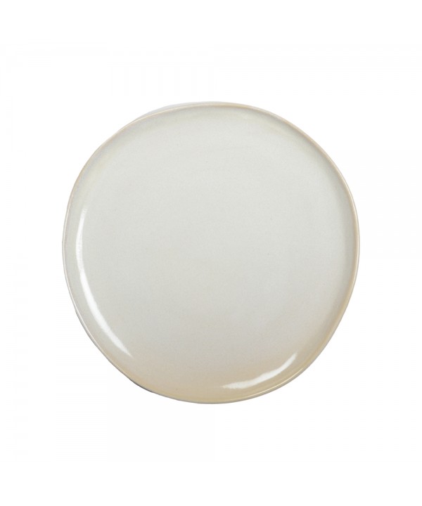 White dinner plate