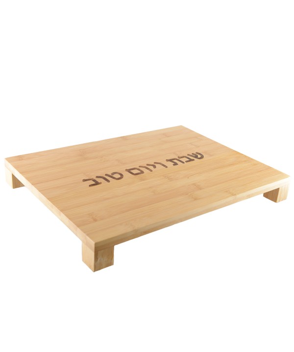 Wooden bread plate 40x30x4.5cm