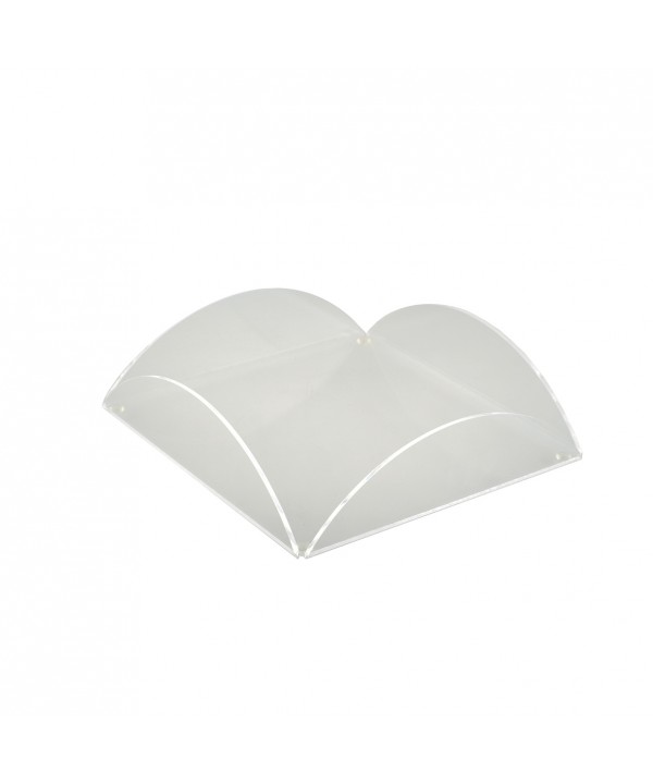 Acrylic napkin holder 19.1x19.1x5cm