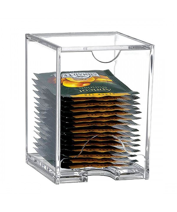 Rectangular acrylic tea box