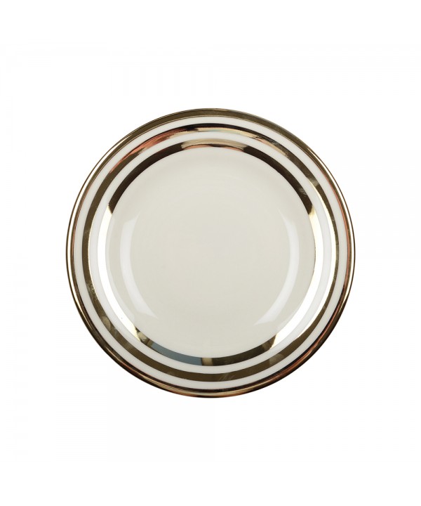 Soup plate triple gold 27cm 