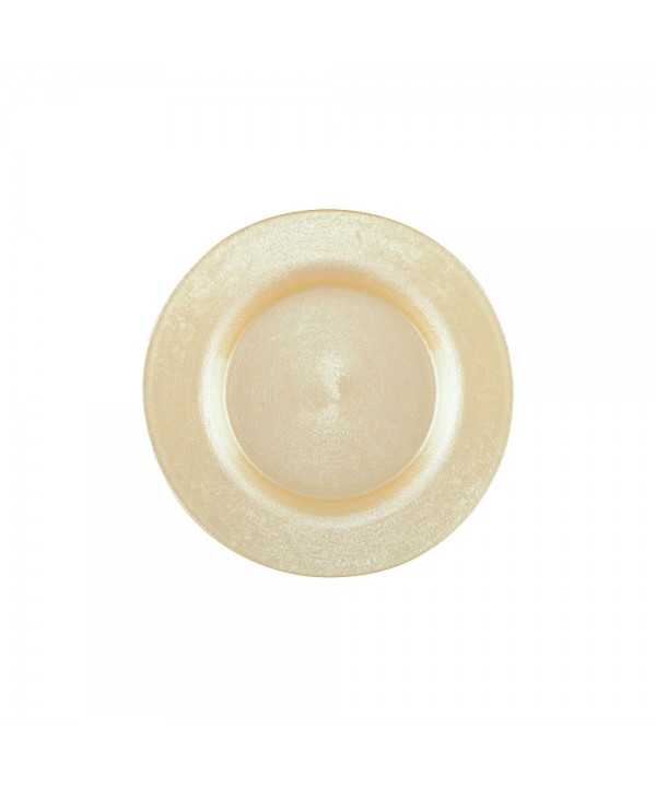 Dessert plate vanilla colour