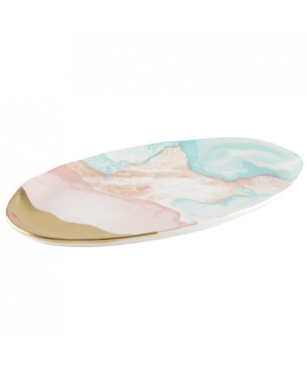 Oval dish - treasure mine