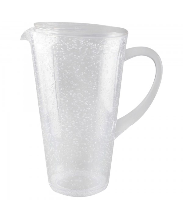 Bubble acrylic pitcher