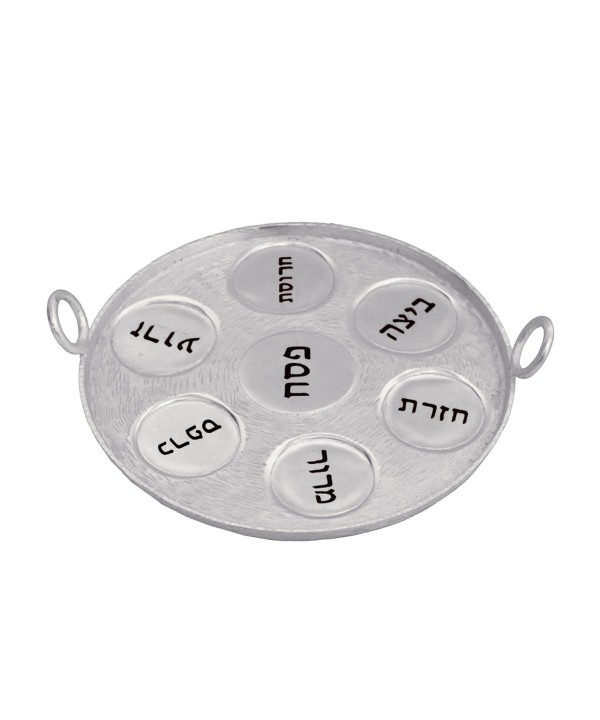 Plateau seder argent