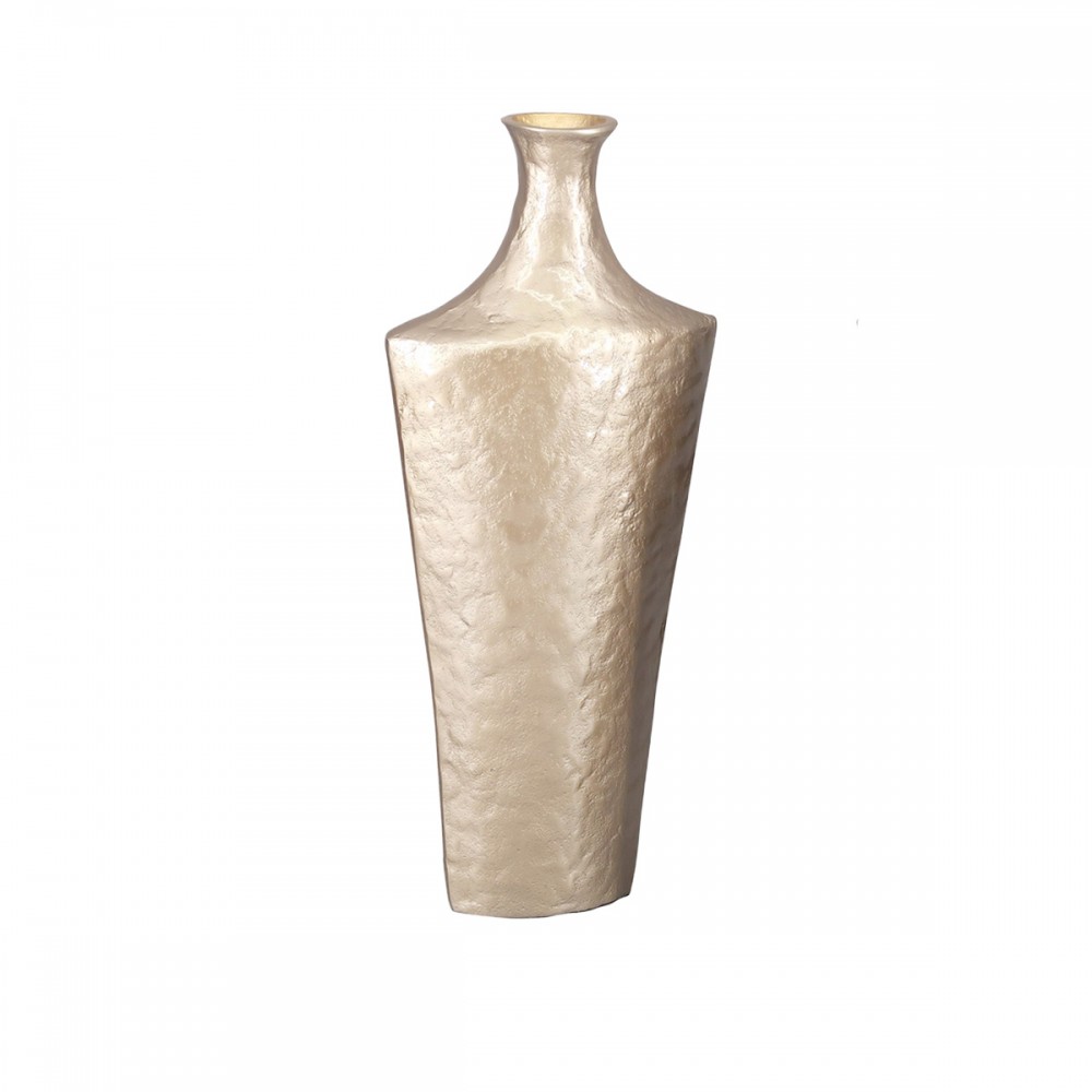 Vase sable en aluminium 20x10x50cm