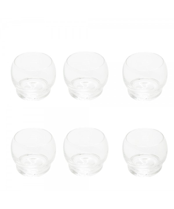 Verres mini culbuto - lot de 6