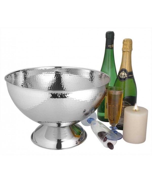 Bol à champagne martelé 39cm