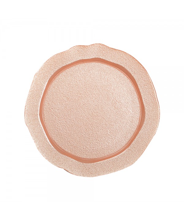 Assiette plate saumon