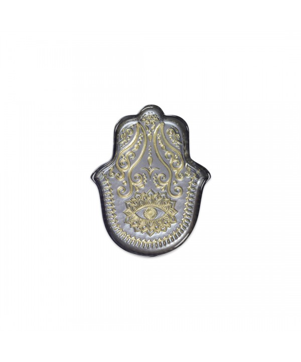 Coupelle fatma argent 21x17x3cm