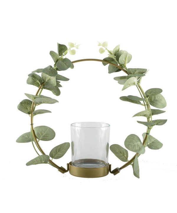 Bougeoir rond Floral