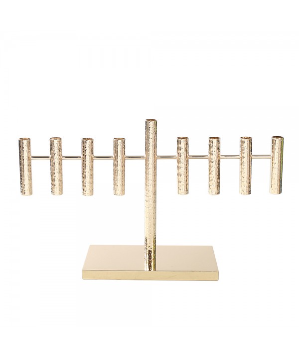 Menorah Césarée dorée 55x14x33cm