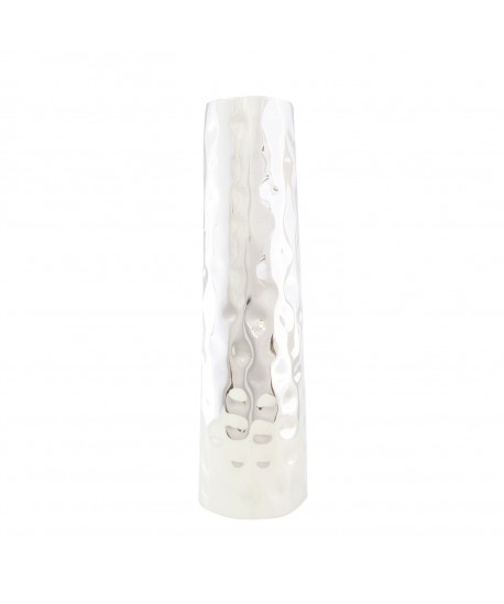 Vase martelé 12x12x41cm