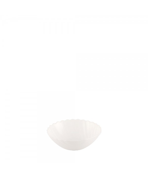 Bol coquillage blanc 13.3cm