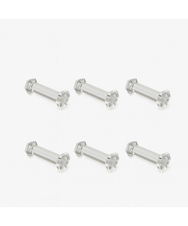 Porte-couteaux en cristal 3x3x10cm - lot de 6