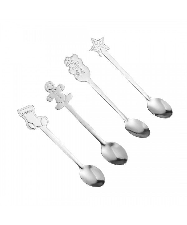 Cuillères argent snow - lot de 4