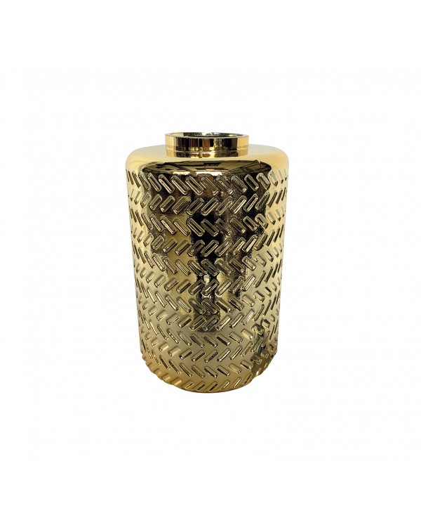 Vase doré 16 x 25 cm