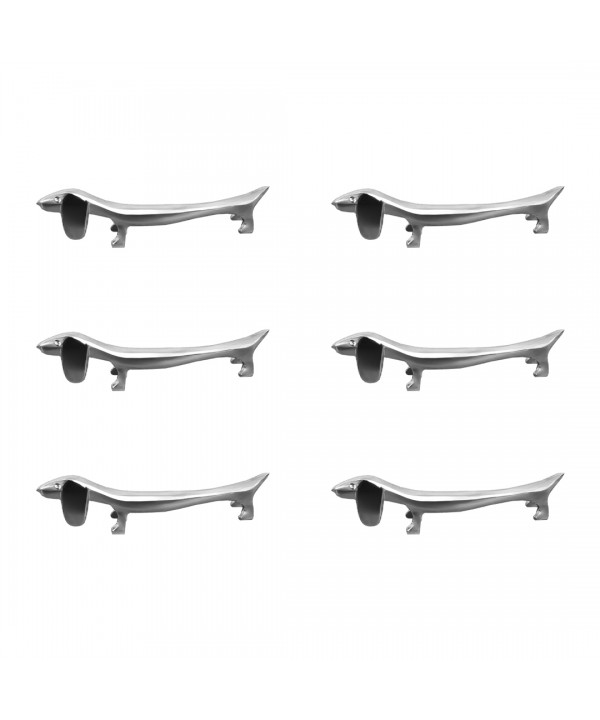 Porte-couteaux teckels  - lot de 6