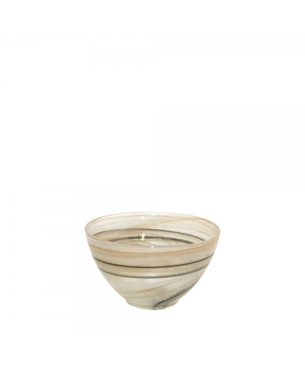 Bol en verre Sahara 15x15x8.5cm