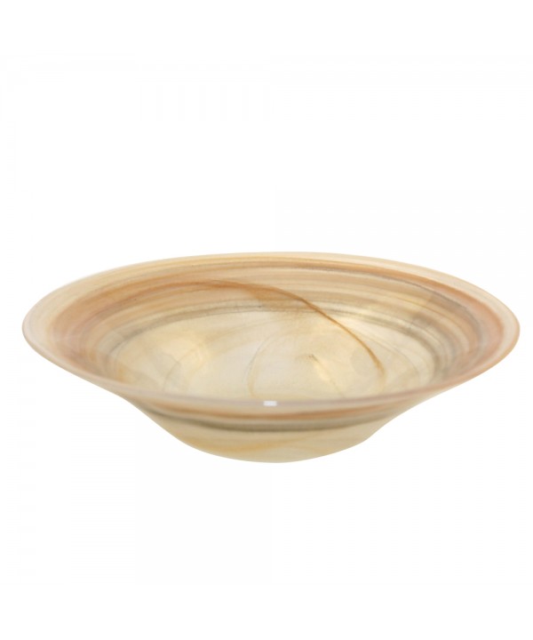 Saladier en verre Sahara 30x30x7.5cm