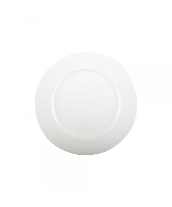 Assiette a dessert blanche princesse