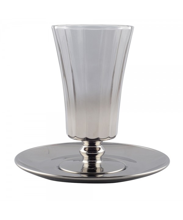 Verre à kiddouch fumé