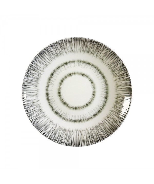 Assiette plate kaki 27cm